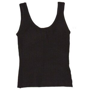 NWT House of Harlow Black Compression Tank Top Shirt XS